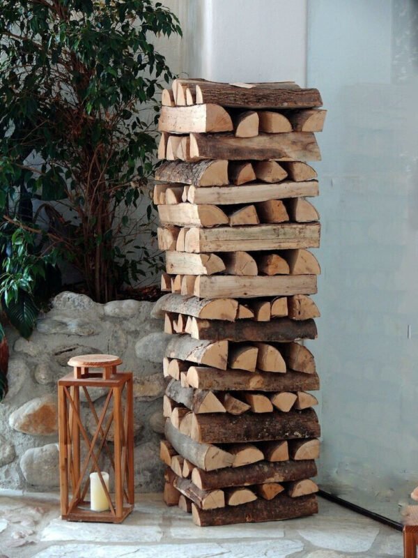 Domarra Kaminholz Buche 25 cm kammergetrocknet 1,8 m³ Palette – Bild 4