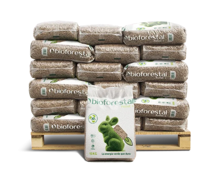 BIOFORESTAL- Palet de 42 sacos de pellets